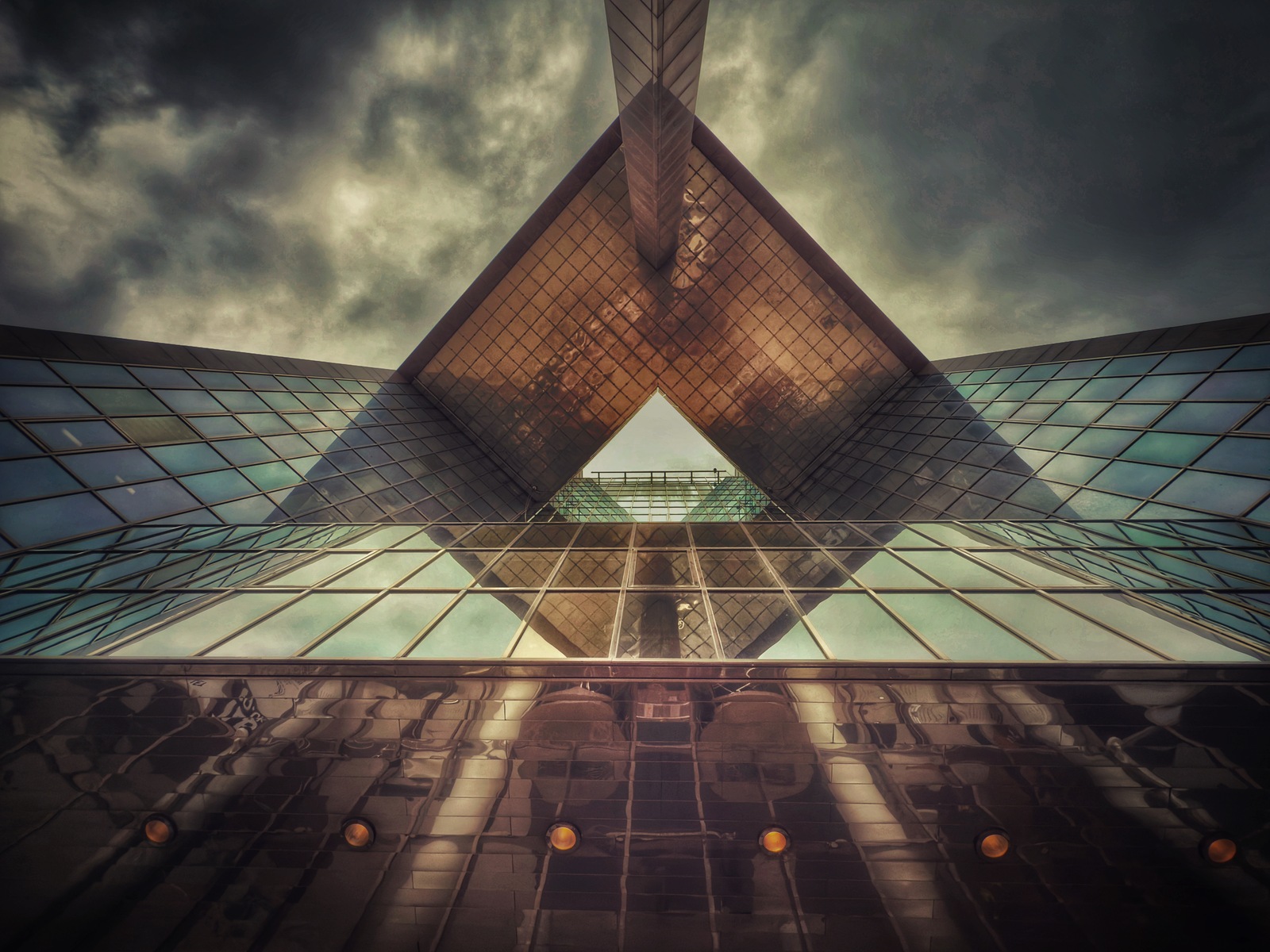 HELD BETWEEN SKY AND STEEL